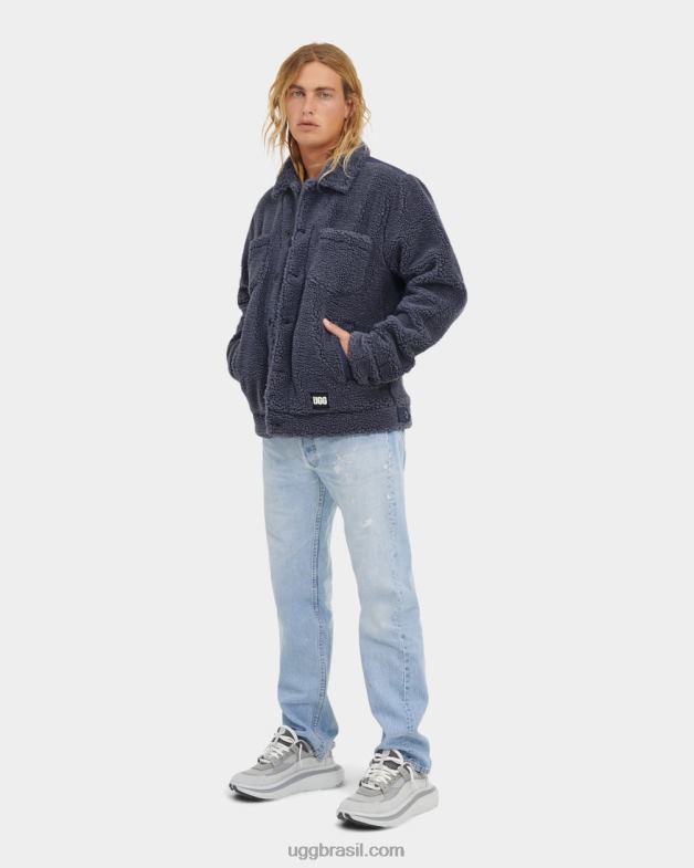 ciclone 4VTTD1886 UGG homens Jaqueta Trucker Janson Sherpa