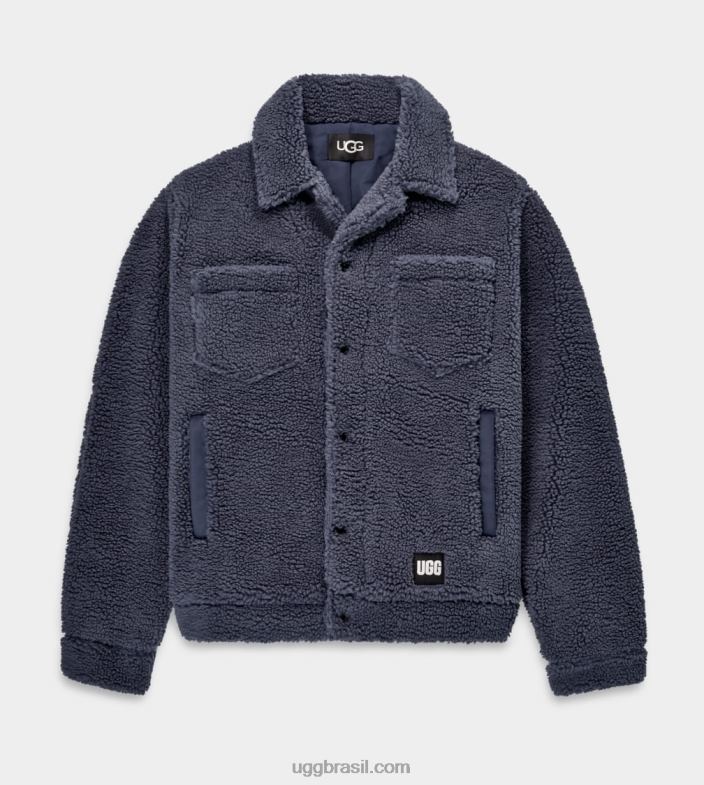 ciclone 4VTTD1886 UGG homens Jaqueta Trucker Janson Sherpa