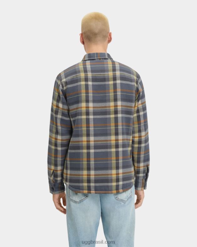 ciclone multi 4VTTD1876 UGG homens jaqueta xadrez braxton