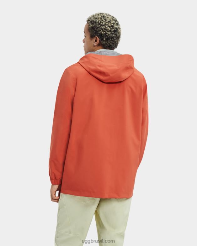 vermelho adobe 4VTTD1794 UGG homens capa de chuva brennon