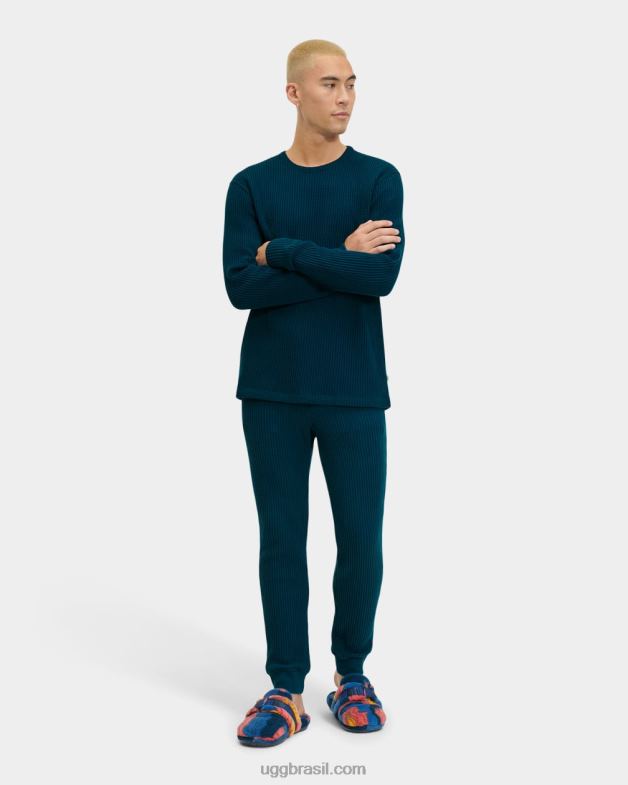 azul da meia noite 4VTTD1902 UGG homens adam térmico