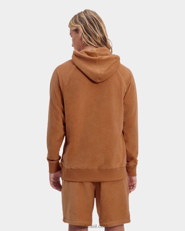 castanha 4VTTD1816 UGG homens moletom com capuz terrance