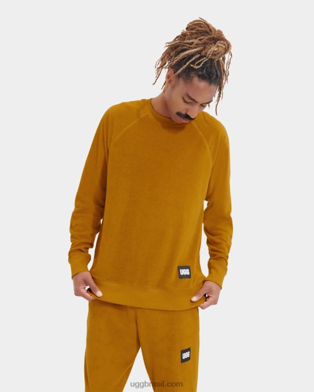 madeira de teca 4VTTD296 UGG homens gola redonda kamryn