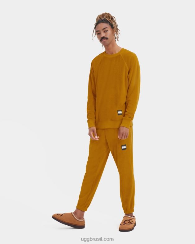 madeira de teca 4VTTD296 UGG homens gola redonda kamryn