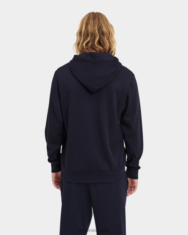marinha 4VTTD1882 UGG homens moletom com capuz