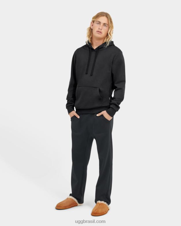 preto 4VTTD1880 UGG homens moletom com capuz