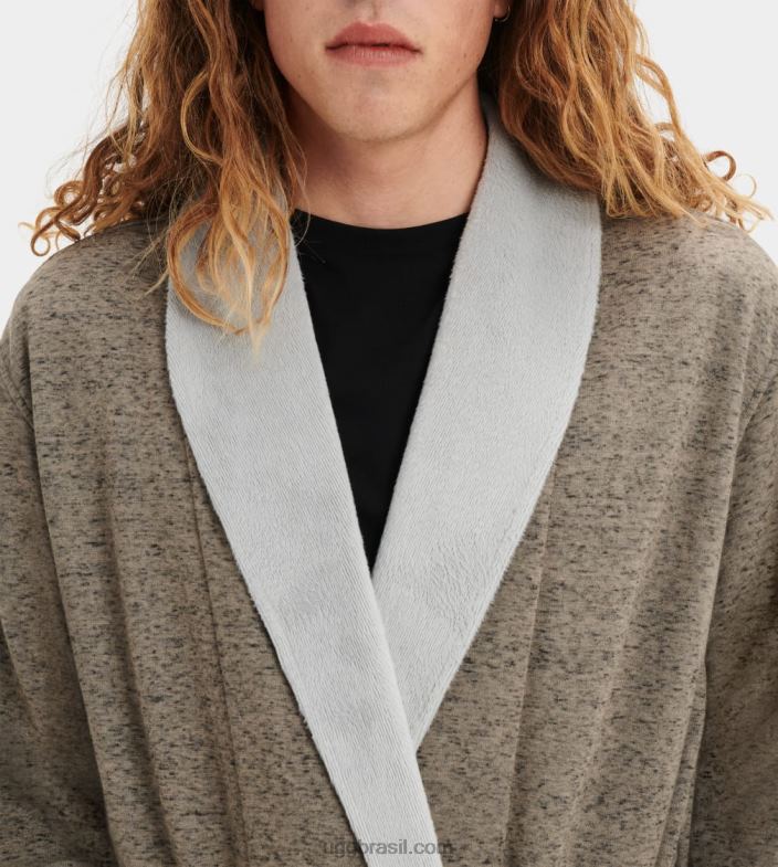 lobo cinza 4VTTD1918 UGG homens robe robinson