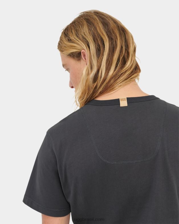 cinza escura 4VTTD1850 UGG homens camiseta manga curta corie