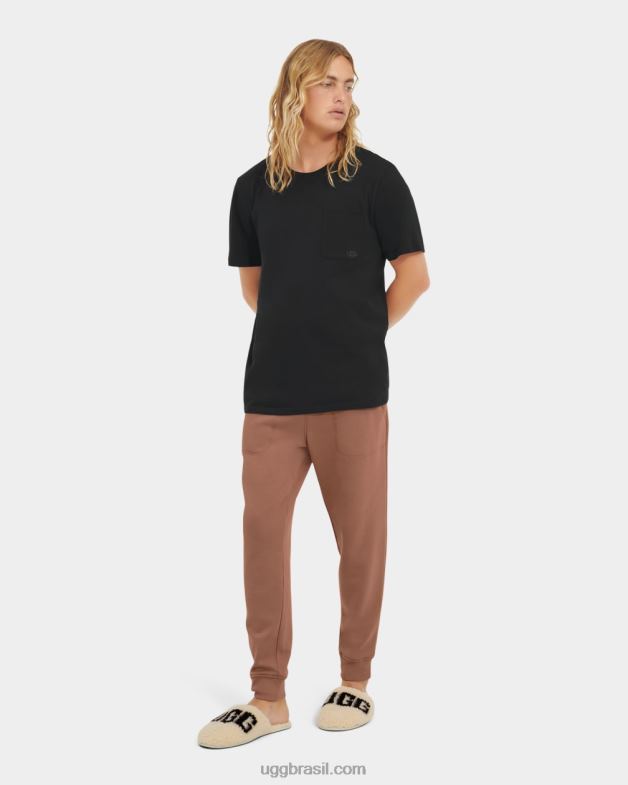 preto 4VTTD1852 UGG homens garrett gola redonda