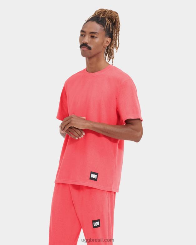 rosa pêssego 4VTTD294 UGG homens camiseta mathew