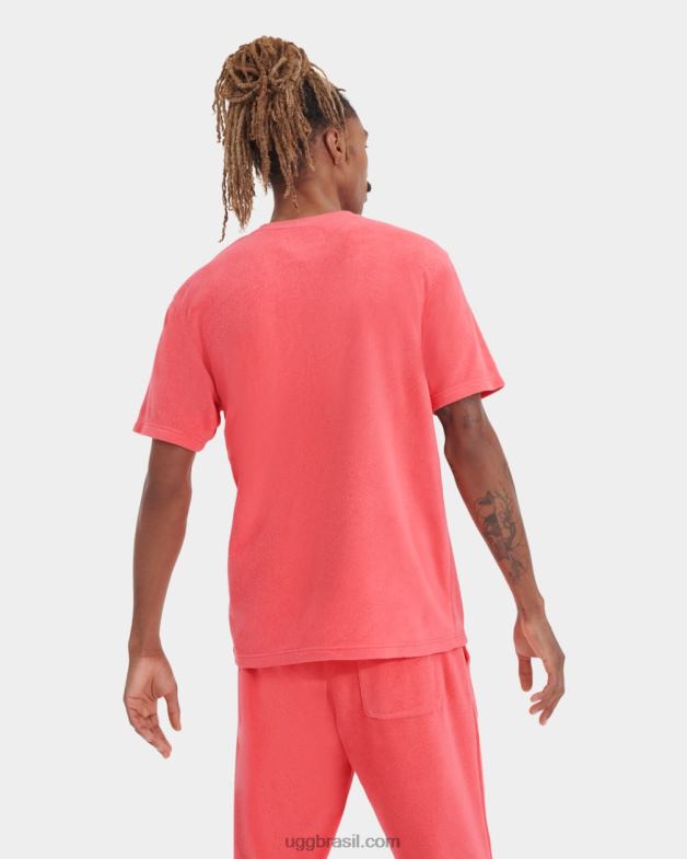 rosa pêssego 4VTTD294 UGG homens camiseta mathew