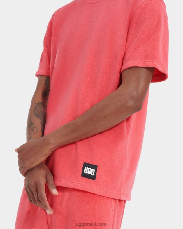 rosa pêssego 4VTTD294 UGG homens camiseta mathew