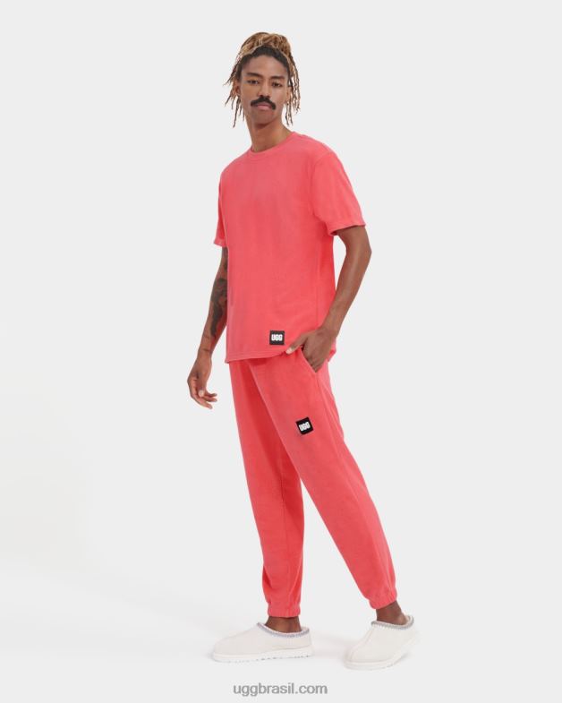 rosa pêssego 4VTTD294 UGG homens camiseta mathew