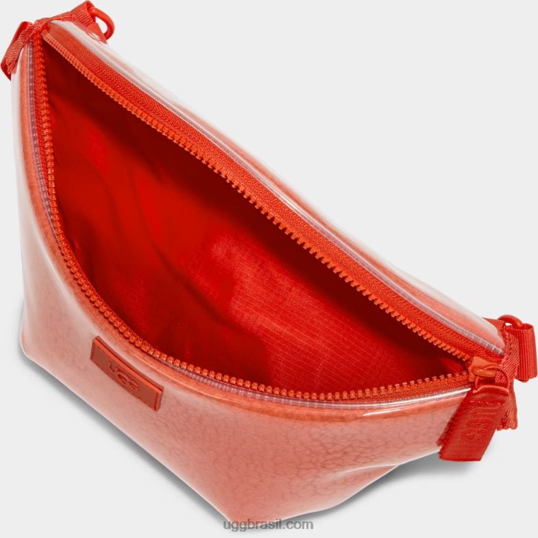 perigo laranja 4VTTD1399 UGG mulheres bolsa de cintura nasha transparente