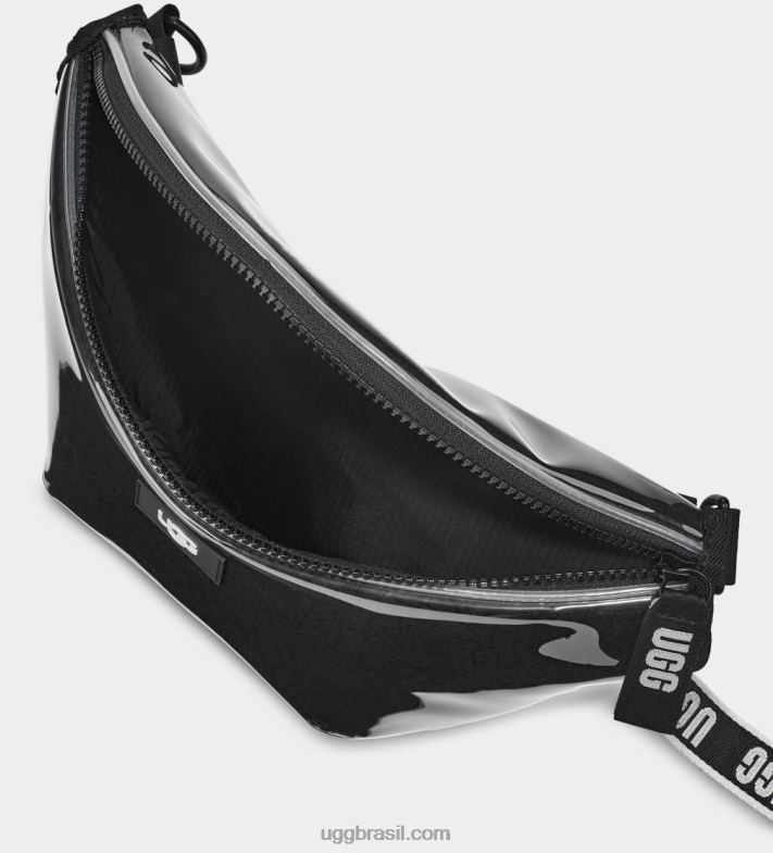preto 4VTTD1398 UGG mulheres bolsa de cintura nasha transparente