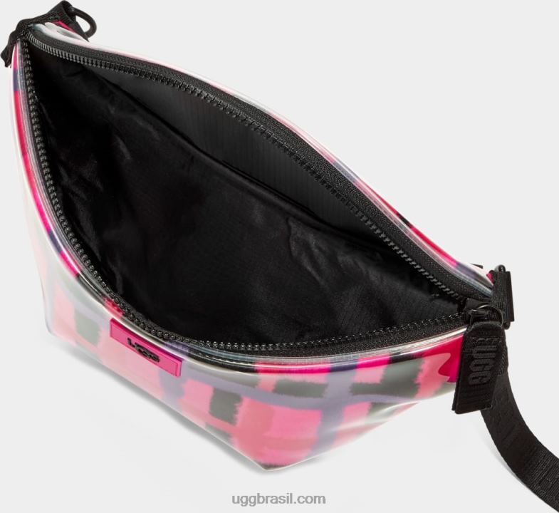 punk xadrez rock rose 4VTTD1397 UGG mulheres bolsa de cintura nasha transparente