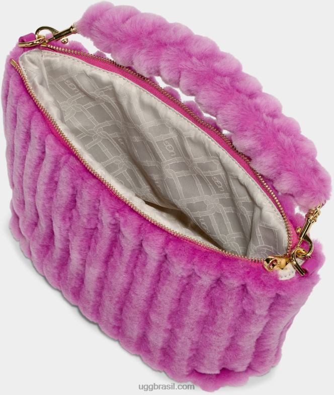 rubi roxo 4VTTD1208 UGG mulheres veludo cotelê duffy sherpa