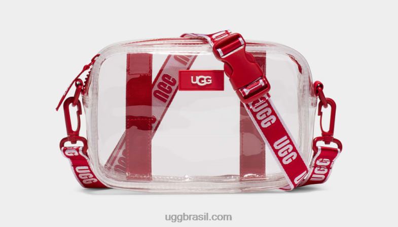 samba vermelho/claro 4VTTD1379 UGG mulheres janey ii transparente