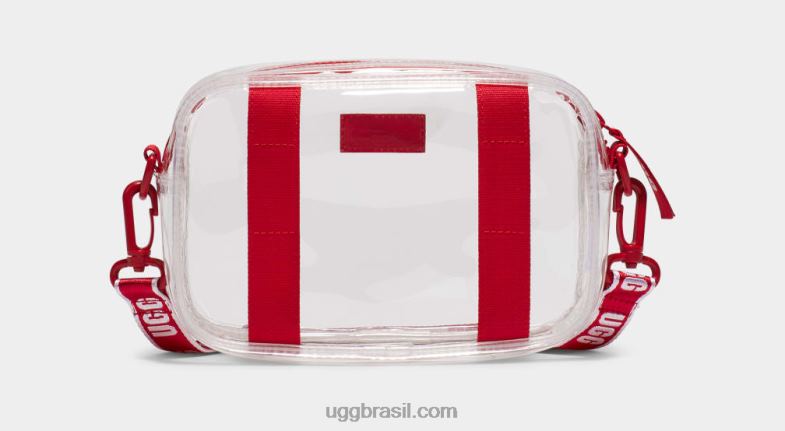 samba vermelho/claro 4VTTD1379 UGG mulheres janey ii transparente