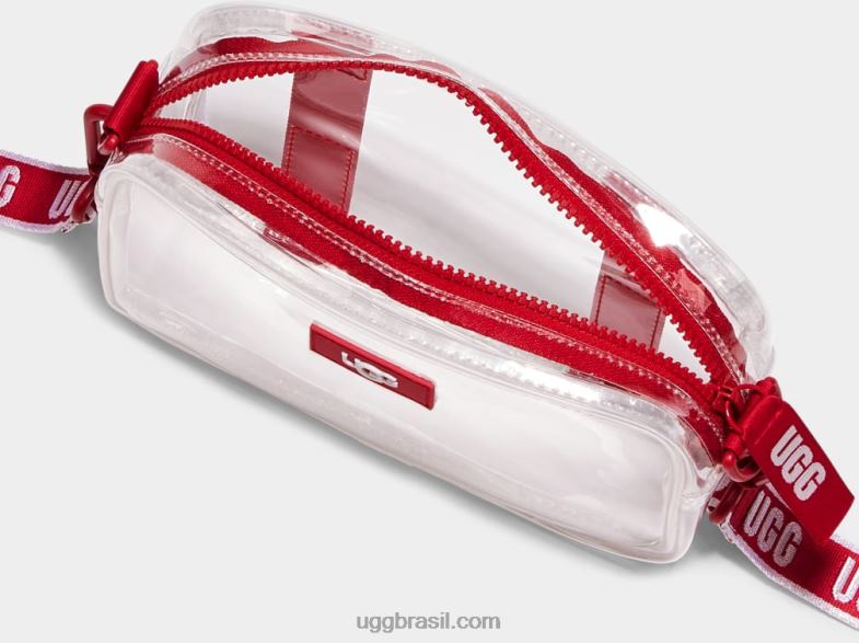 samba vermelho/claro 4VTTD1379 UGG mulheres janey ii transparente