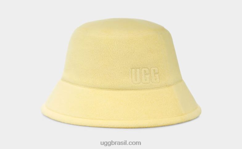 favo de mel 4VTTD2055 UGG mulheres chapéu de balde felpudo