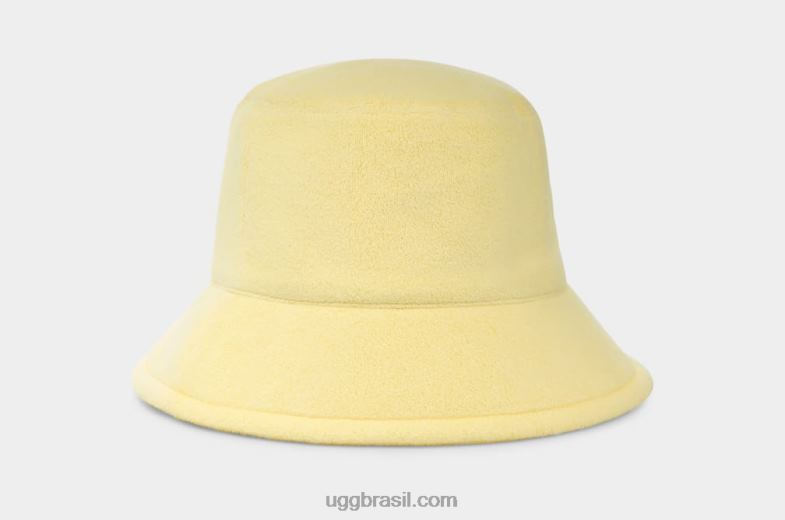 favo de mel 4VTTD2055 UGG mulheres chapéu de balde felpudo