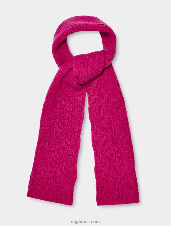 muito baga 4VTTD1249 UGG mulheres lenço de tricô desmond cable