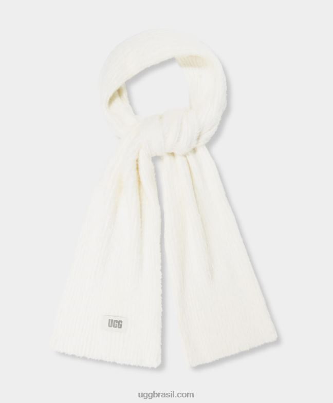 nimbo 4VTTD1277 UGG mulheres lenço de malha de pelúcia trançado