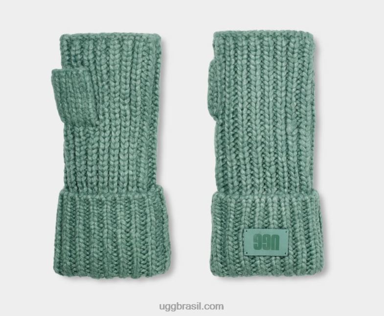 babosa 4VTTD1243 UGG mulheres luva grossa sem dedos