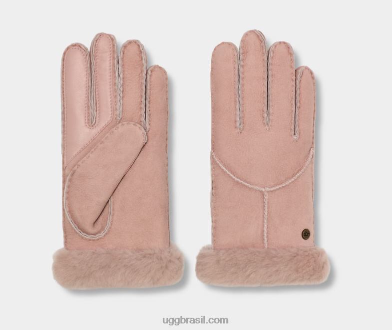 penhasco 4VTTD1270 UGG mulheres luva de pele de carneiro