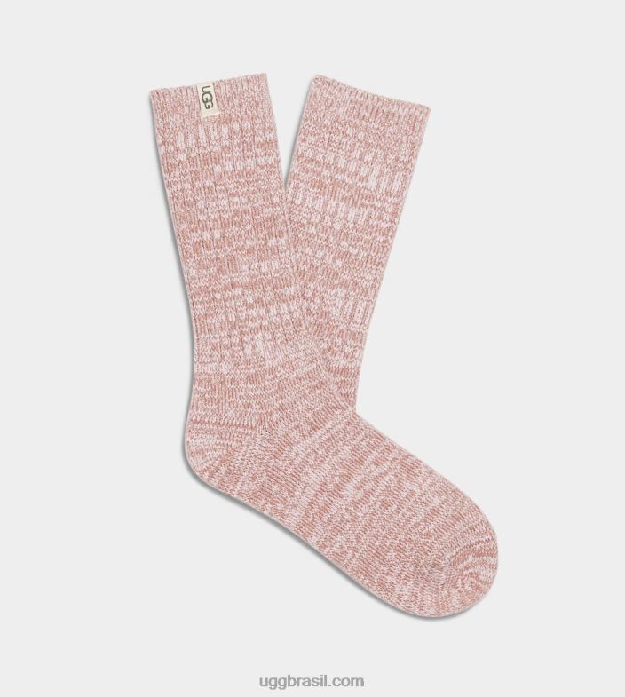 crepúsculo 4VTTD2104 UGG mulheres meia canoa slouchy em malha canelada