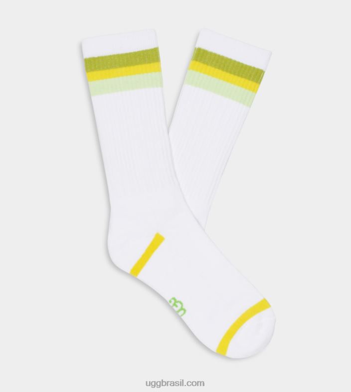 edamame multi 4VTTD655 UGG mulheres meia clare três listras