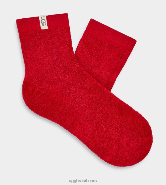 samba vermelho 4VTTD652 UGG mulheres meia gota