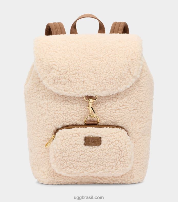 natural 4VTTD2057 UGG mulheres inara backpackfluff