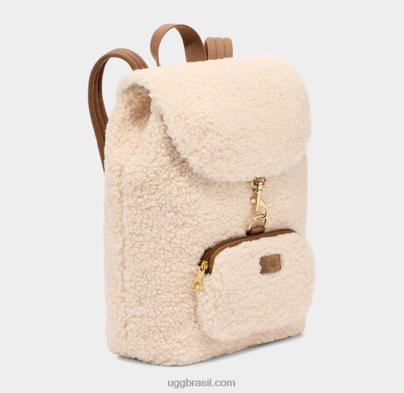 natural 4VTTD2057 UGG mulheres inara backpackfluff