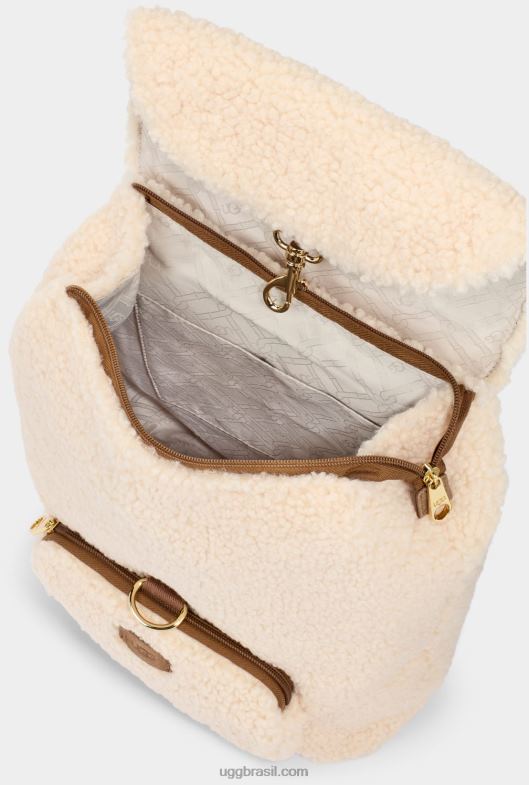 natural 4VTTD2057 UGG mulheres inara backpackfluff