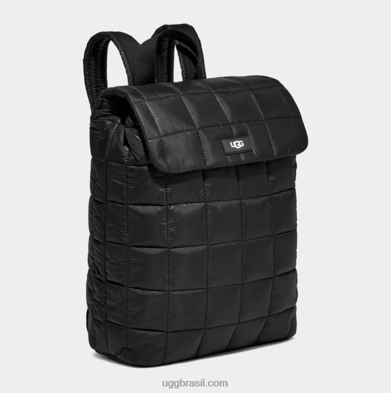 preto 4VTTD1195 UGG mulheres puff mochila adaya