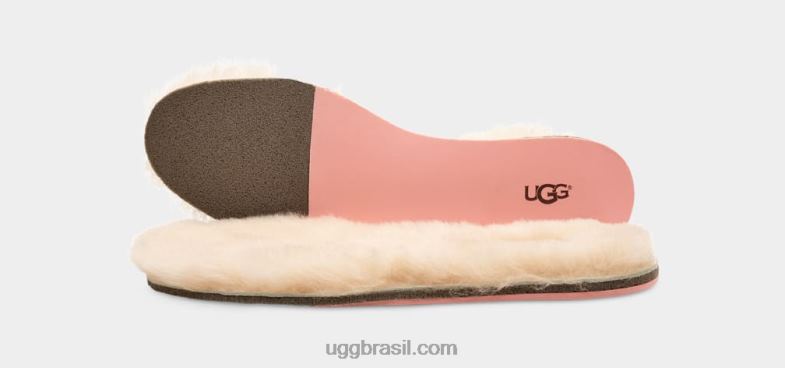 natural 4VTTD417 UGG mulheres palmilha de pele de carneiro