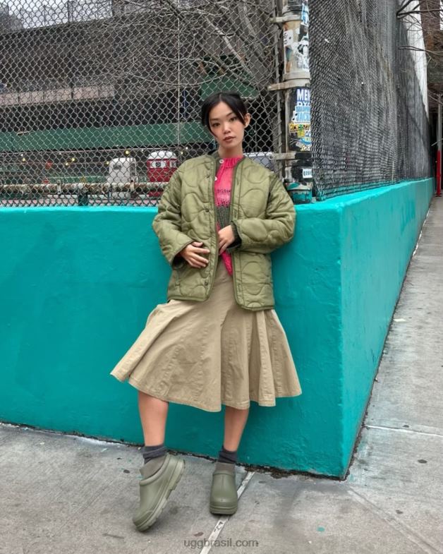 azeitona queimada 4VTTD426 UGG mulheres tasman x