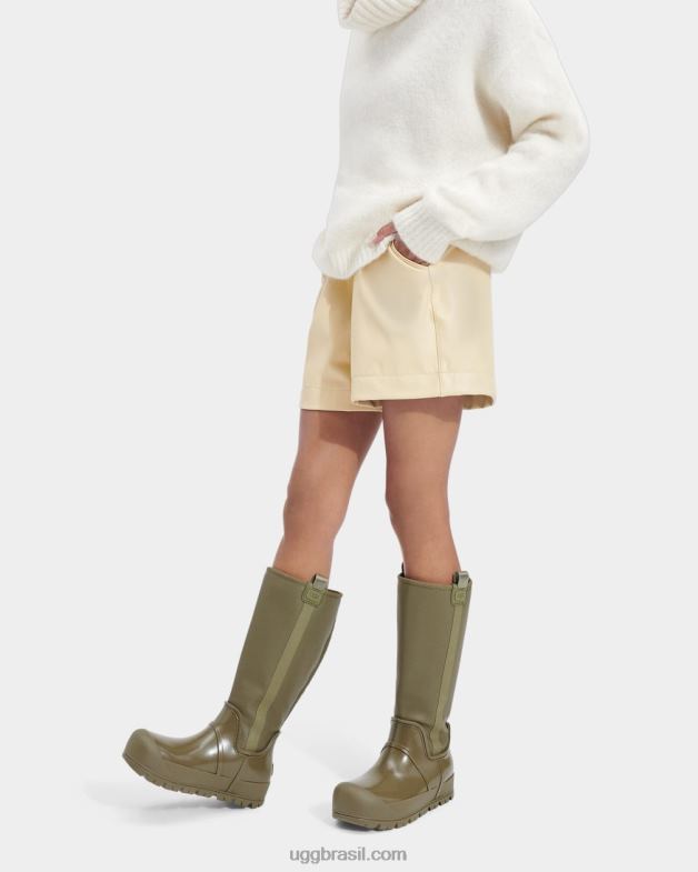 azeitona queimada 4VTTD668 UGG mulheres nuvem de chuva alta