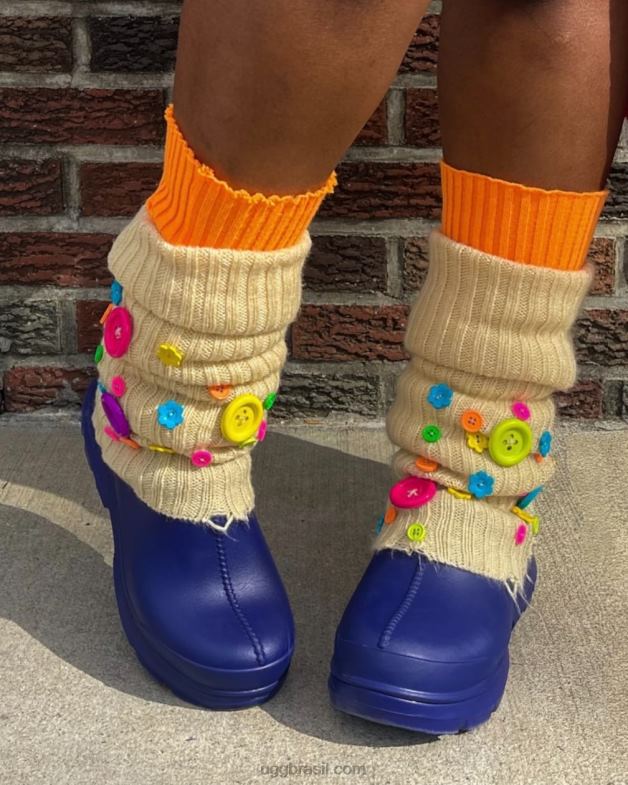 azul marinho 4VTTD425 UGG mulheres tasman x