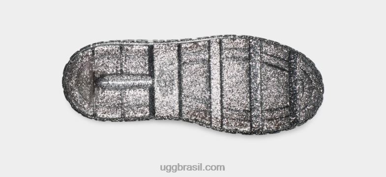 brilho cinza 4VTTD497 UGG mulheres purpurina drizlita