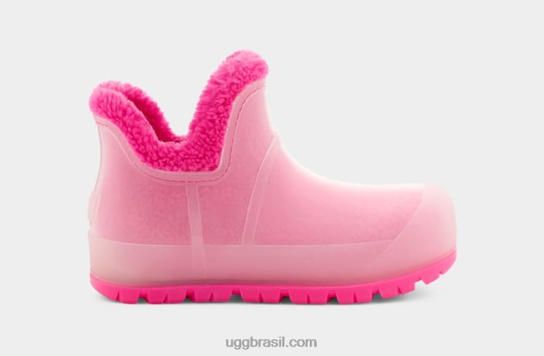 caramelo rosa 4VTTD850 UGG mulheres nuvem de chuva clara