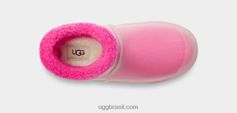 caramelo rosa 4VTTD850 UGG mulheres nuvem de chuva clara