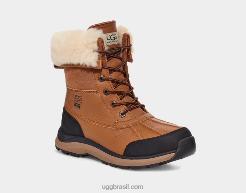 castanha 4VTTD592 UGG mulheres bota adirondack iii