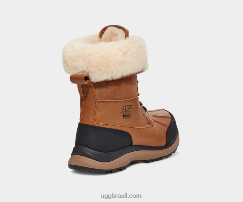 castanha 4VTTD592 UGG mulheres bota adirondack iii