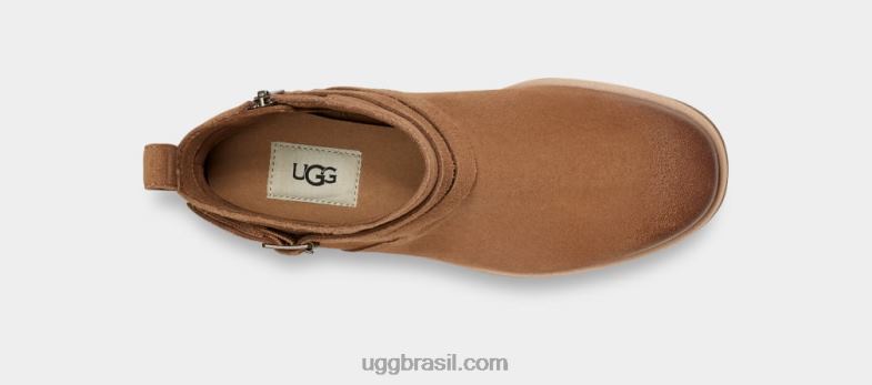 castanha 4VTTD858 UGG mulheres tornozelo Josefene