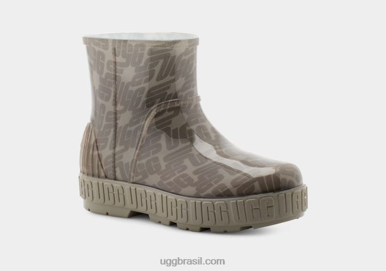 musgo verde 4VTTD2121 UGG mulheres monograma gráfico drizlita