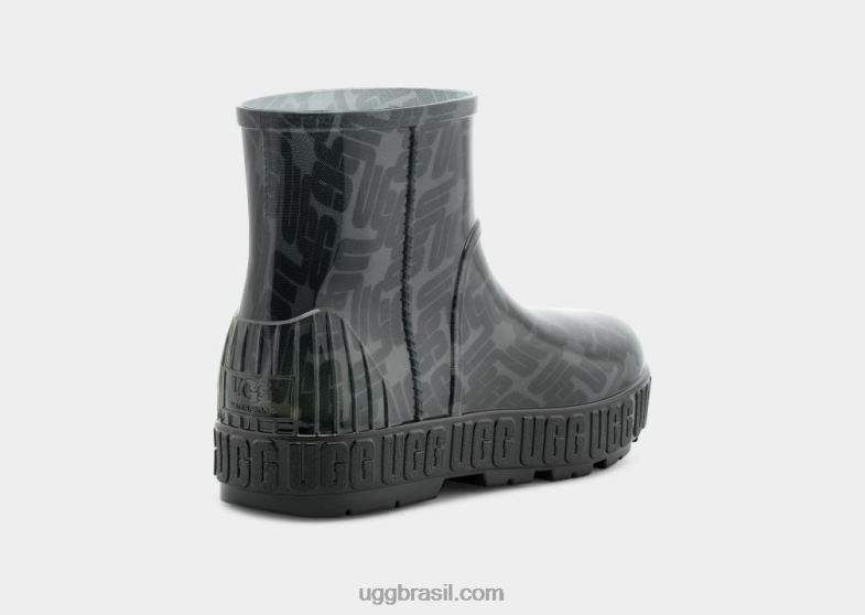 preto 4VTTD2120 UGG mulheres monograma gráfico drizlita