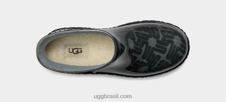 preto 4VTTD2120 UGG mulheres monograma gráfico drizlita